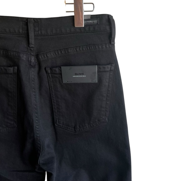 COH Olivia High Rise Slim Jeans Black Denim Size 27 NWT - Picture 9 of 13